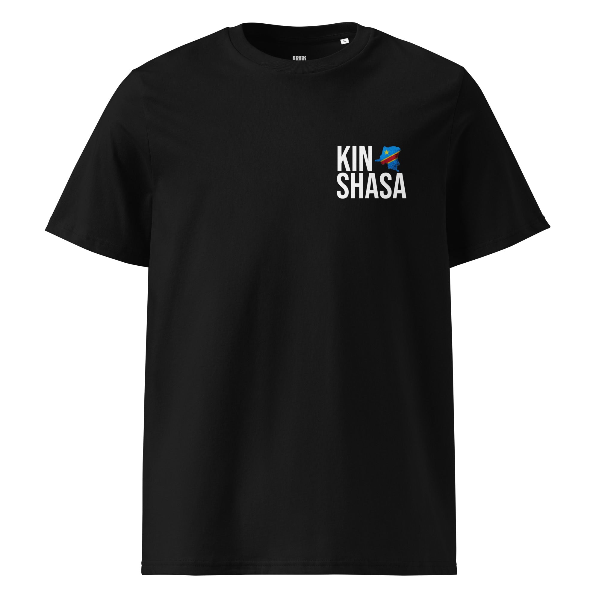 T-shirt unisexe - KINSHASA STAY AUTHENTIC BLACK LEGACY STREETWEAR