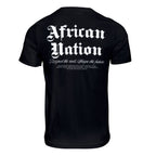 T-shirt unisexe noir - AFRICAN NATION - BLACK LEGACY STREETWEAR