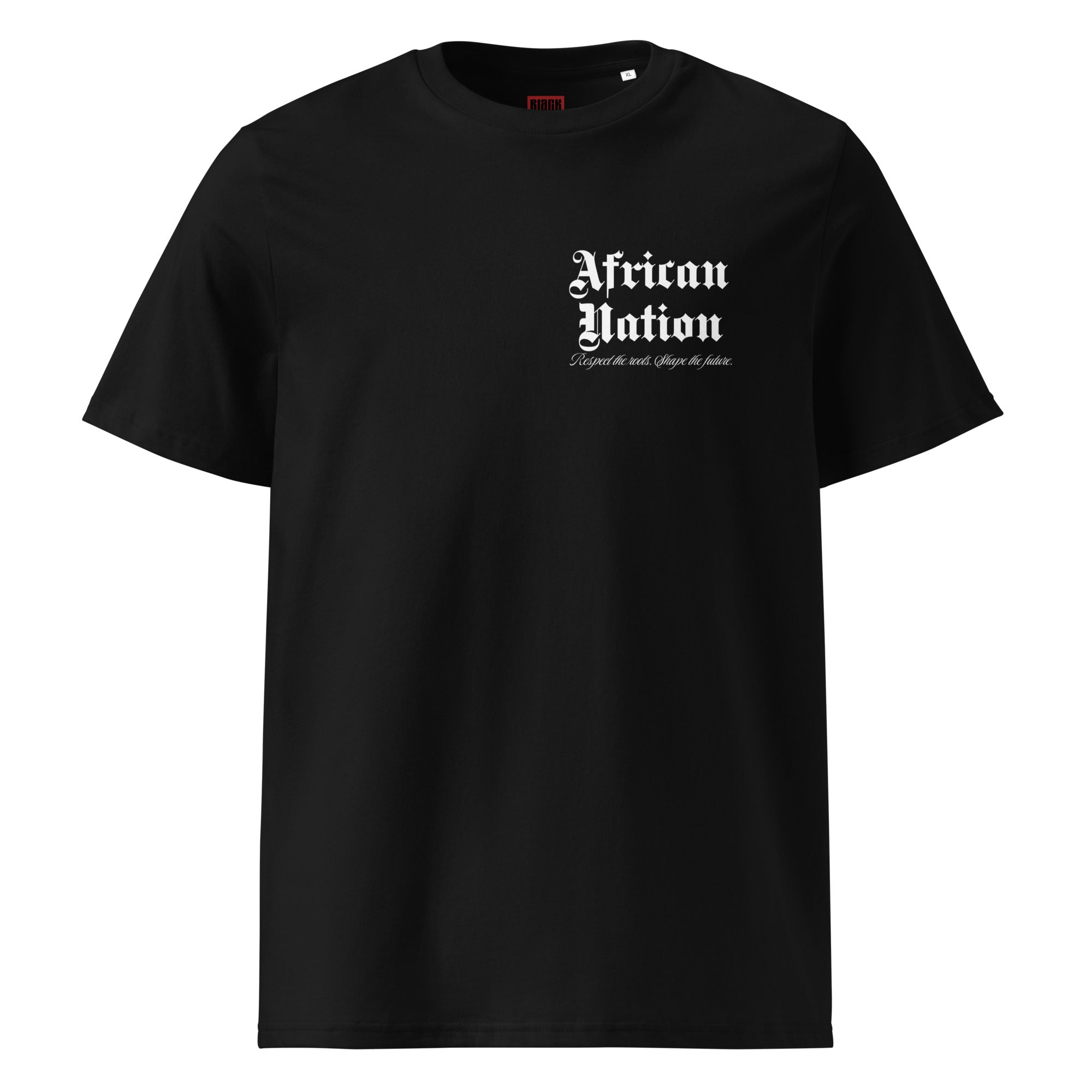 T-shirt unisexe noir - AFRICAN NATION - BLACK LEGACY STREETWEAR