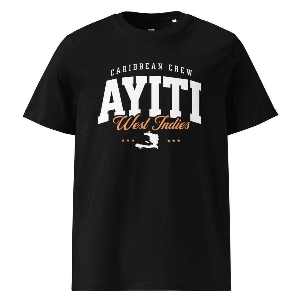 T-SHIRT NOIR UNISEXE AYITI WEST INDIES - BLACK LEGACY STREETWEAR