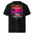 T-SHIRT UNISEXE NOIR CARIBBEAN BEACH PARADISE - BLACK LEGACY STREETWEAR