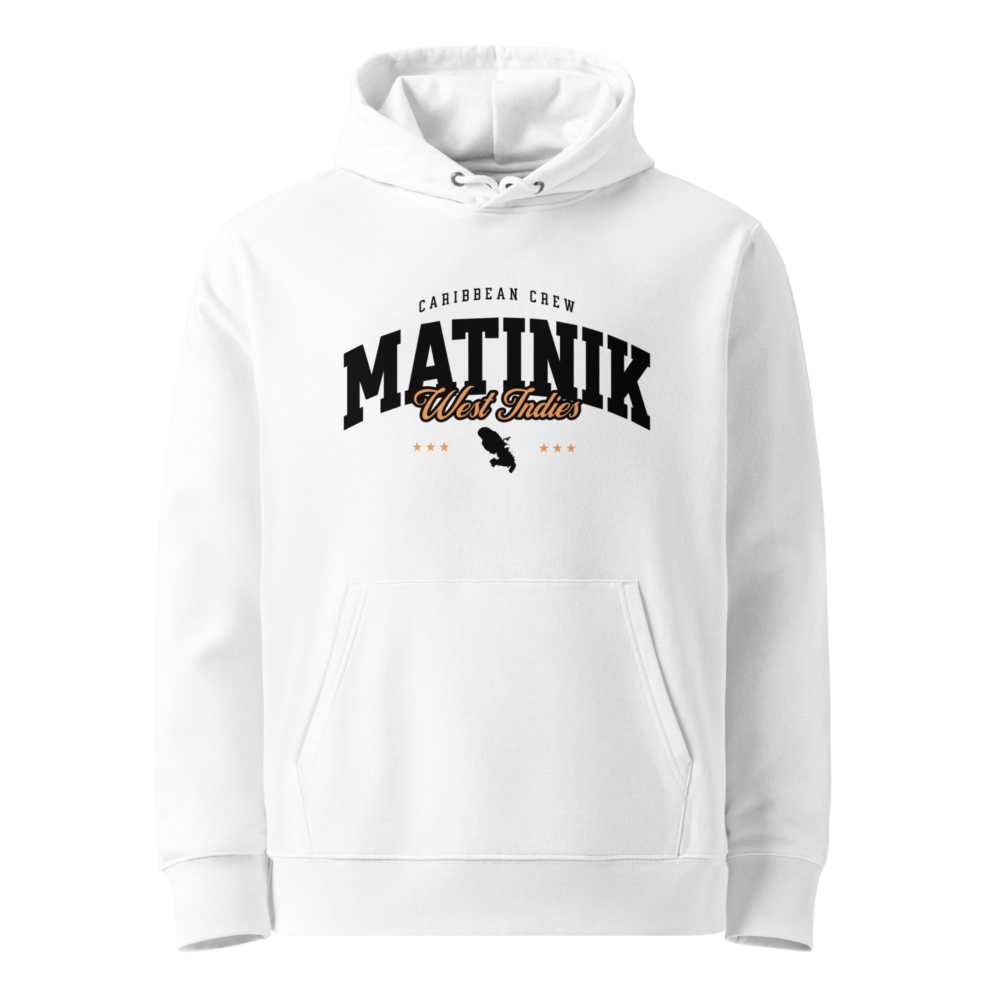 HOODIE BLANC UNISEXE MATINIK WEST INDIES - BLACK LEGACY STREETWEAR