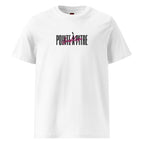 T-SHIRT UNISEXE BLANC DE FACE - POINTE À PITRE FLUO - BLACK LEGACY STREETWEAR