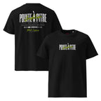 T-SHIRT UNISEXE NOIR RECTO VERSO - POINTE À PITRE FLUO - BLACK LEGACY STREETWEAR