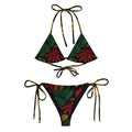 Bikini à cordon - Palmier Tropical