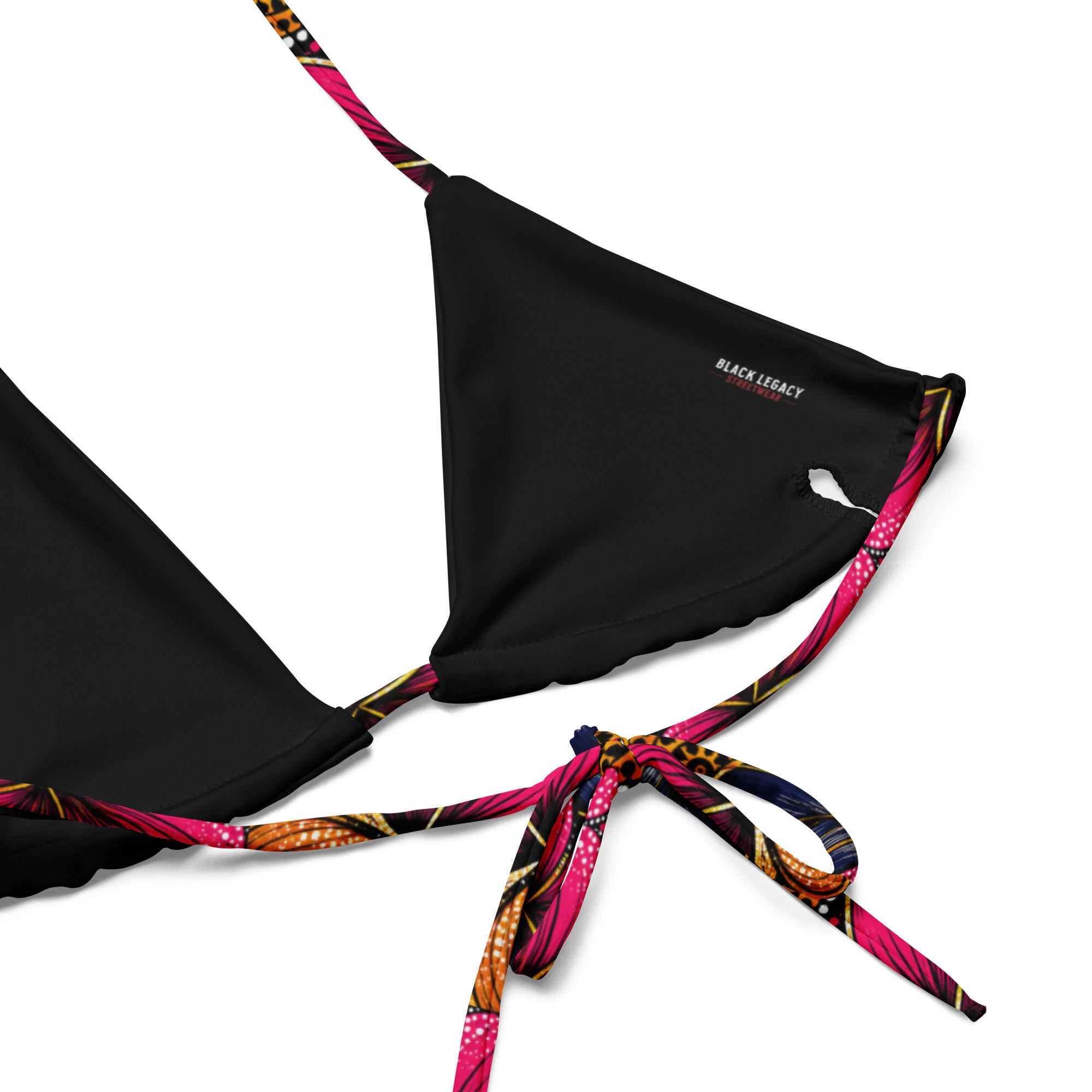 Bikini à cordon wax - Afrique doré - BLACK LEGACY STREETWEAR