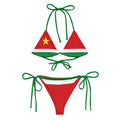 BIKINI À CORDON - GUADELOUPE - BLACK LEGACY STREETWEAR