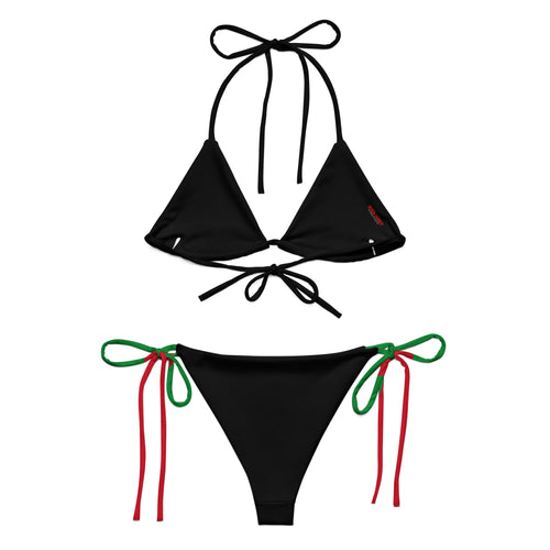 BIKINI À CORDON - MARTINIQUE - BLACK LEGACY STREETWEAR