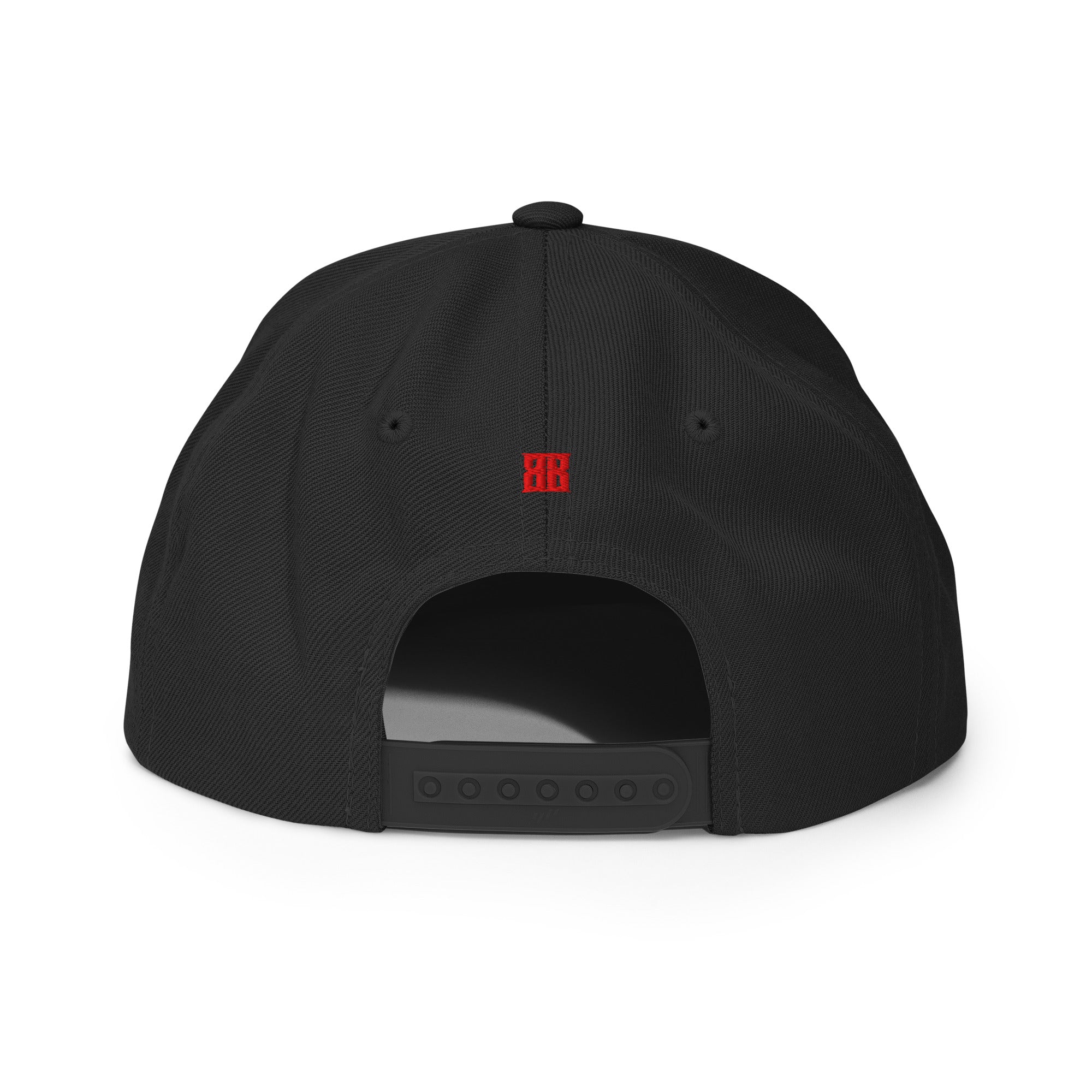 CASQUETTE SNAPBACK KINGSTON - DRAPEAU JAMAIQUE - BRODERIE 3D PUFFY NOIRE - BLACK LEGACY STREETWEAR