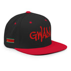 Casquette Snapback - GWADA - DRAPEAU GUADELOUPE - BLACK LEGACY STREETWEAR