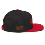 Casquette Snapback - GWADA - DRAPEAU GUADELOUPE - BLACK LEGACY STREETWEAR