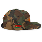 Casquette Snapback - GWADA - DRAPEAU GUADELOUPE - BLACK LEGACY STREETWEAR