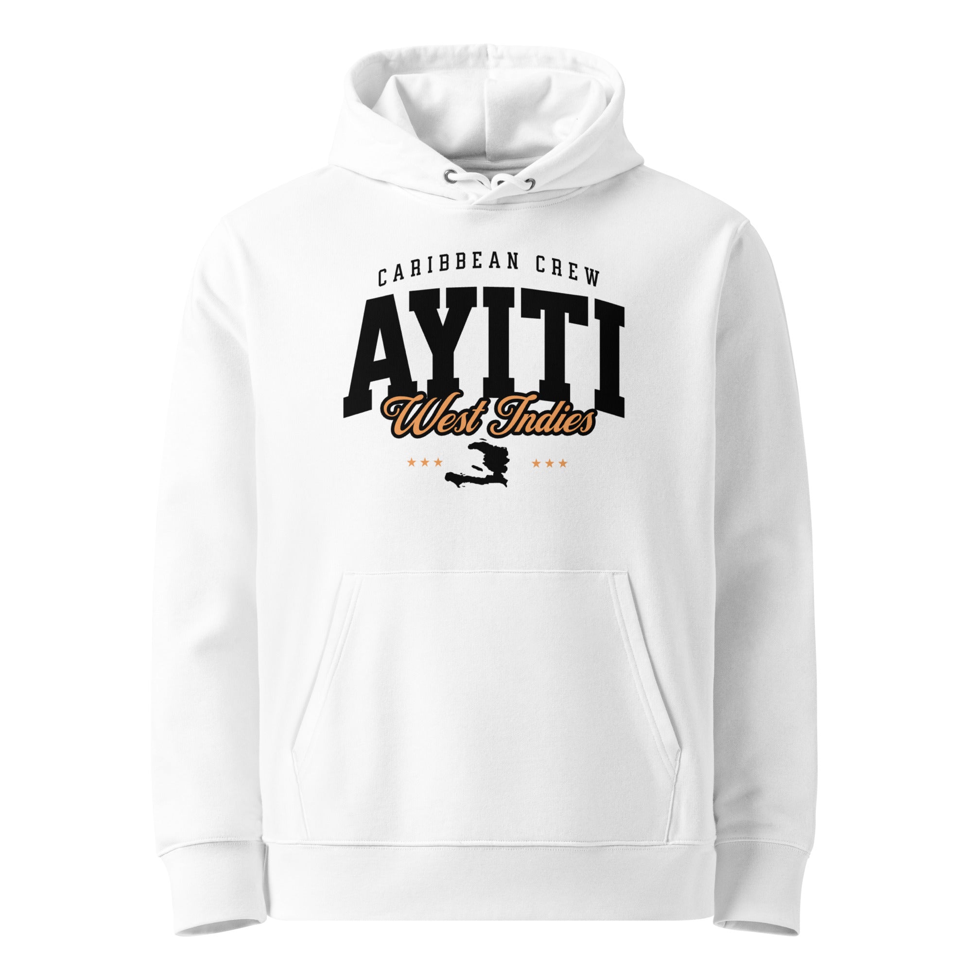 Sweat à capuche unisexe - AYITI WEST INDIES - BLACK LEGACY STREETWEAR