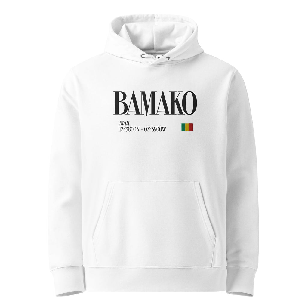 Sweat à capuche unisexe - BAMAKO BRODÉ - BLACK LEGACY STREETWEAR