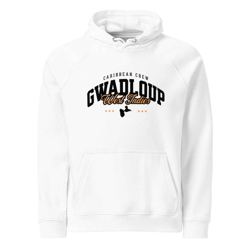 SWEAT À CAPUCHE UNISEXE - GWADLOUP WEST INDIES - BLACK LEGACY STREETWEAR