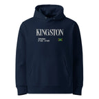 SWEAT À CAPUCHE UNISEXE - KINGSTON - DRAPEAU JAMAIQUE - BLACK LEGACY STREETWEAR
