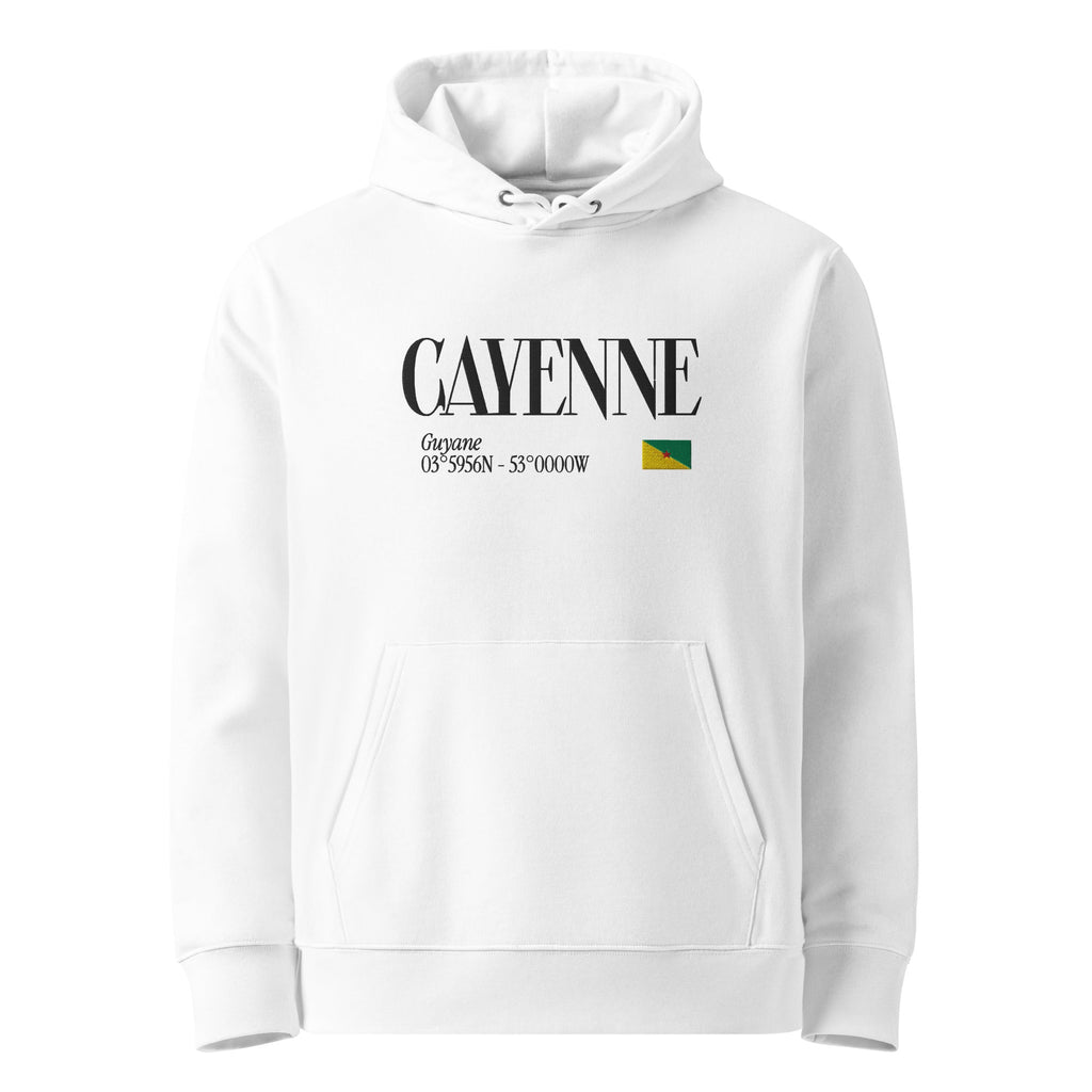 Sweat à capuche unisexe - CAYENNE BRODÉ - BLACK LEGACY STREETWEAR