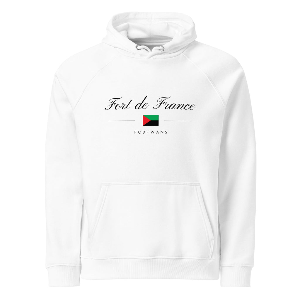 Sweat à capuche unisexe - FORT DE FRANCE - FODFWANS BLACK LEGACY STREETWEAR