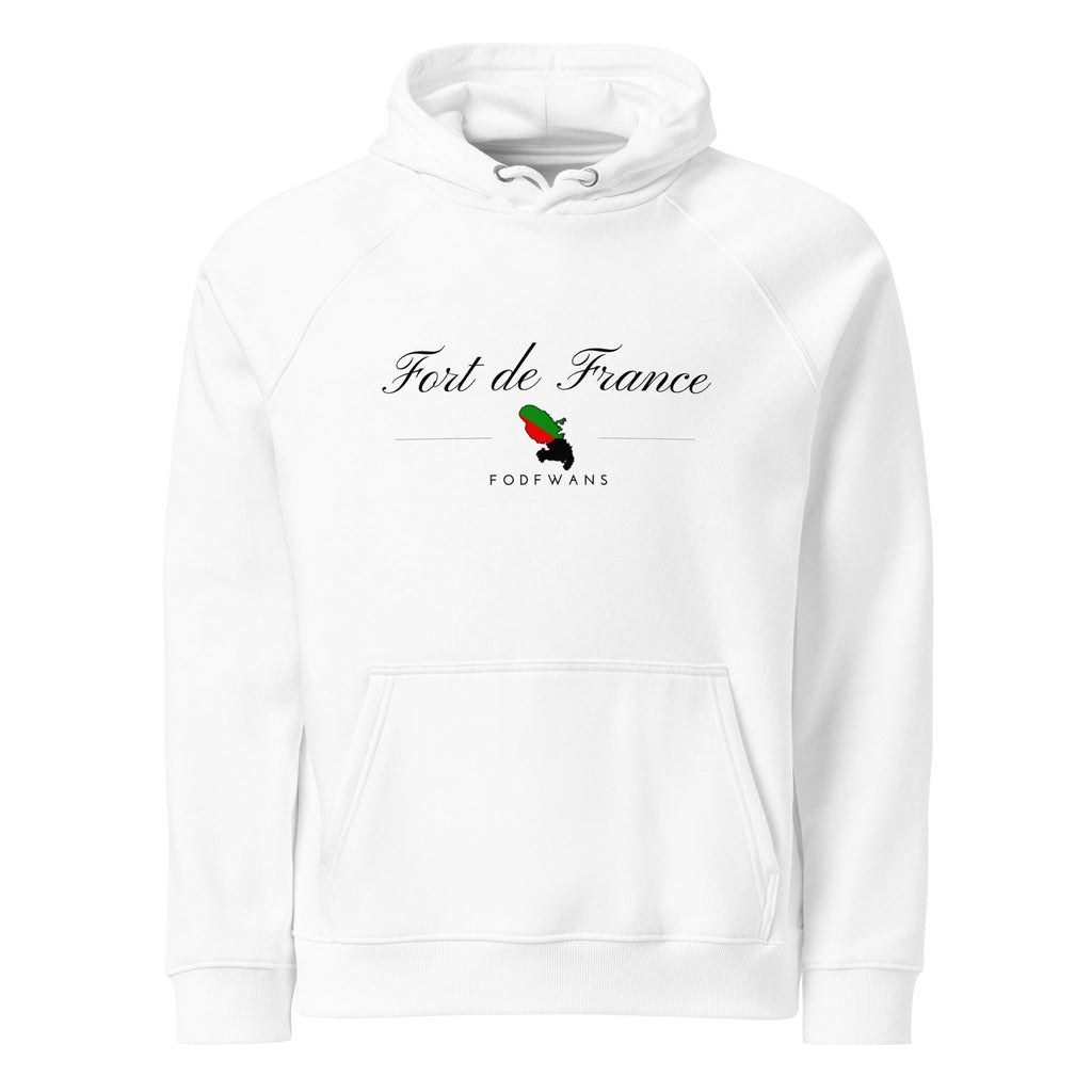 Sweat à capuche unisexe - FORT DE FRANCE - FODFWANS BLACK LEGACY STREETWEAR