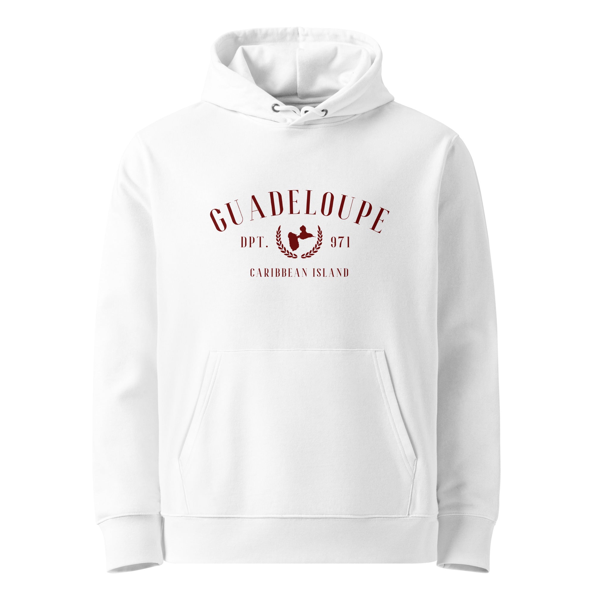 Sweat à capuche unisexe - GUADELOUPE 971 CARIBBEAN ISLAND - BLACK LEGACY STREETWEAR