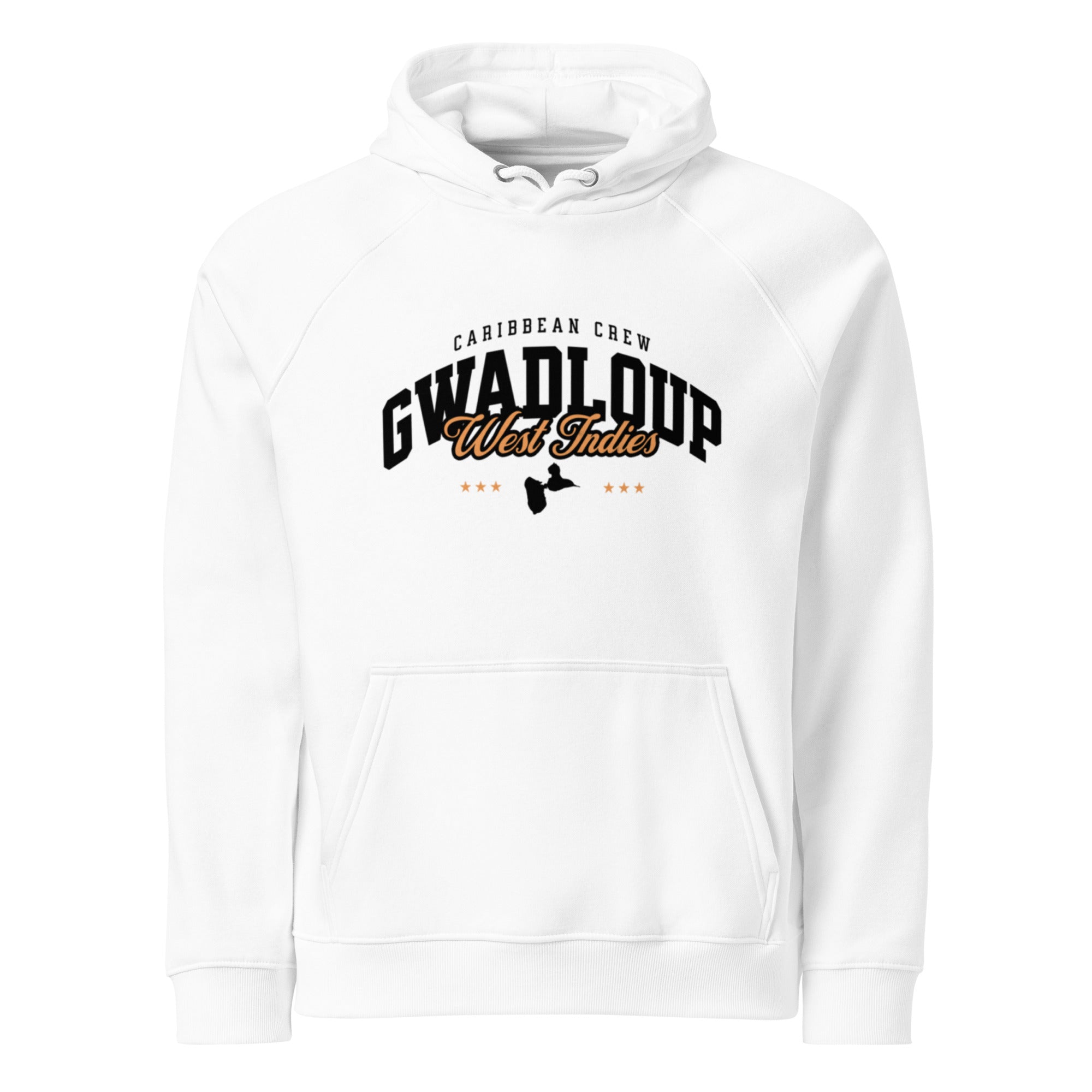 Sweat à capuche unisexe - GWADLOUP WEST INDIES BLACK LEGACY STREETWEAR