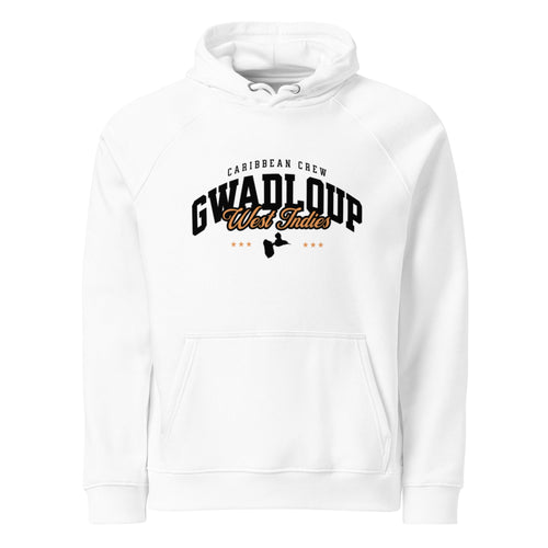 Sweat à capuche unisexe - GWADLOUP WEST INDIES BLACK LEGACY STREETWEAR