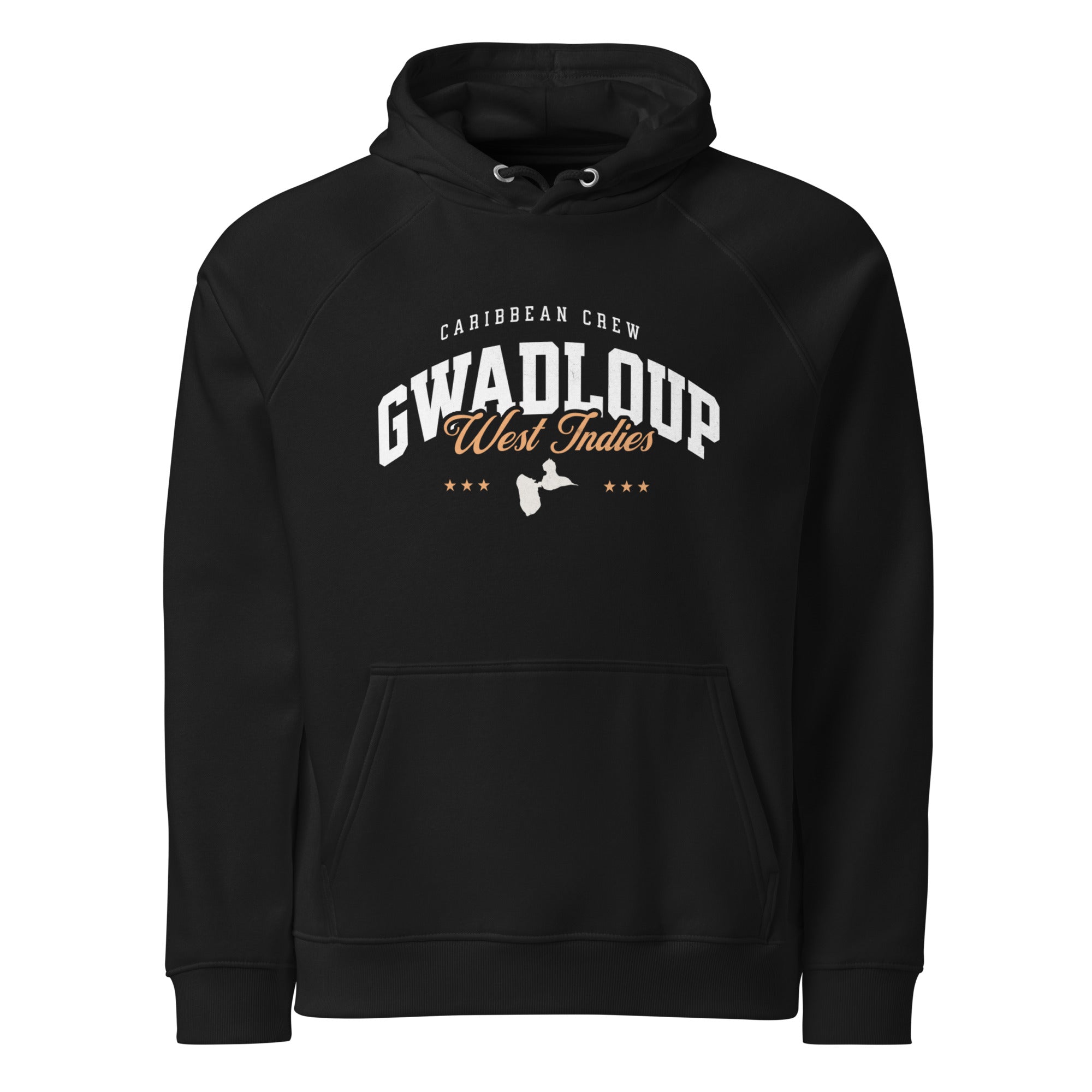 Sweat à capuche unisexe - GWADLOUP WEST INDIES BLACK LEGACY STREETWEAR