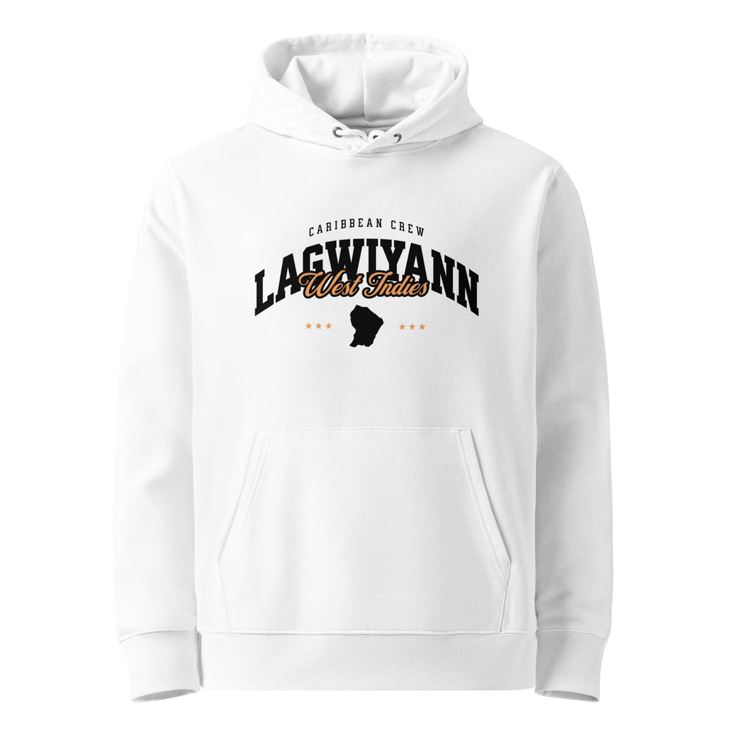 Sweat à capuche unisexe - LAGWIYANN WEST INDIES - BLACK LEGACY STREETWEAR