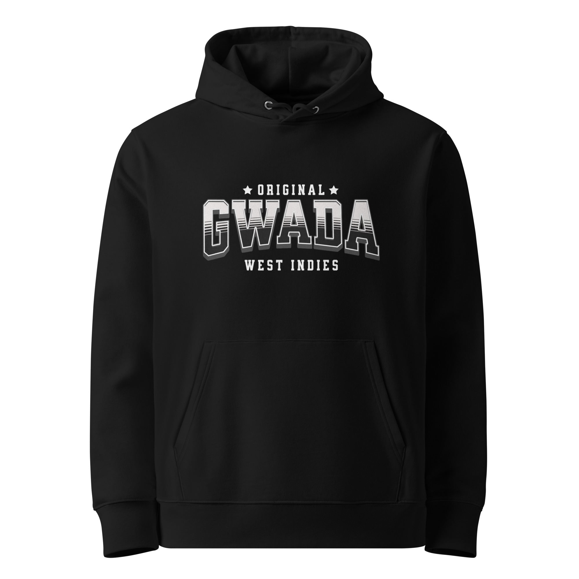 Sweat à capuche unisexe - ORIGINAL GWADA - BLACK LEGACY STREETWEAR