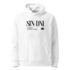 Sweat à capuche unisexe - SIN - DNI BRODÉ - BLACK LEGACY STREETWEAR