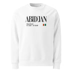 Sweatshirt unisexe - ABIDJAN BRODÉ - BLACK LEGACY STREETWEAR