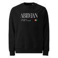 Sweatshirt unisexe - ABIDJAN BRODÉ - BLACK LEGACY STREETWEAR