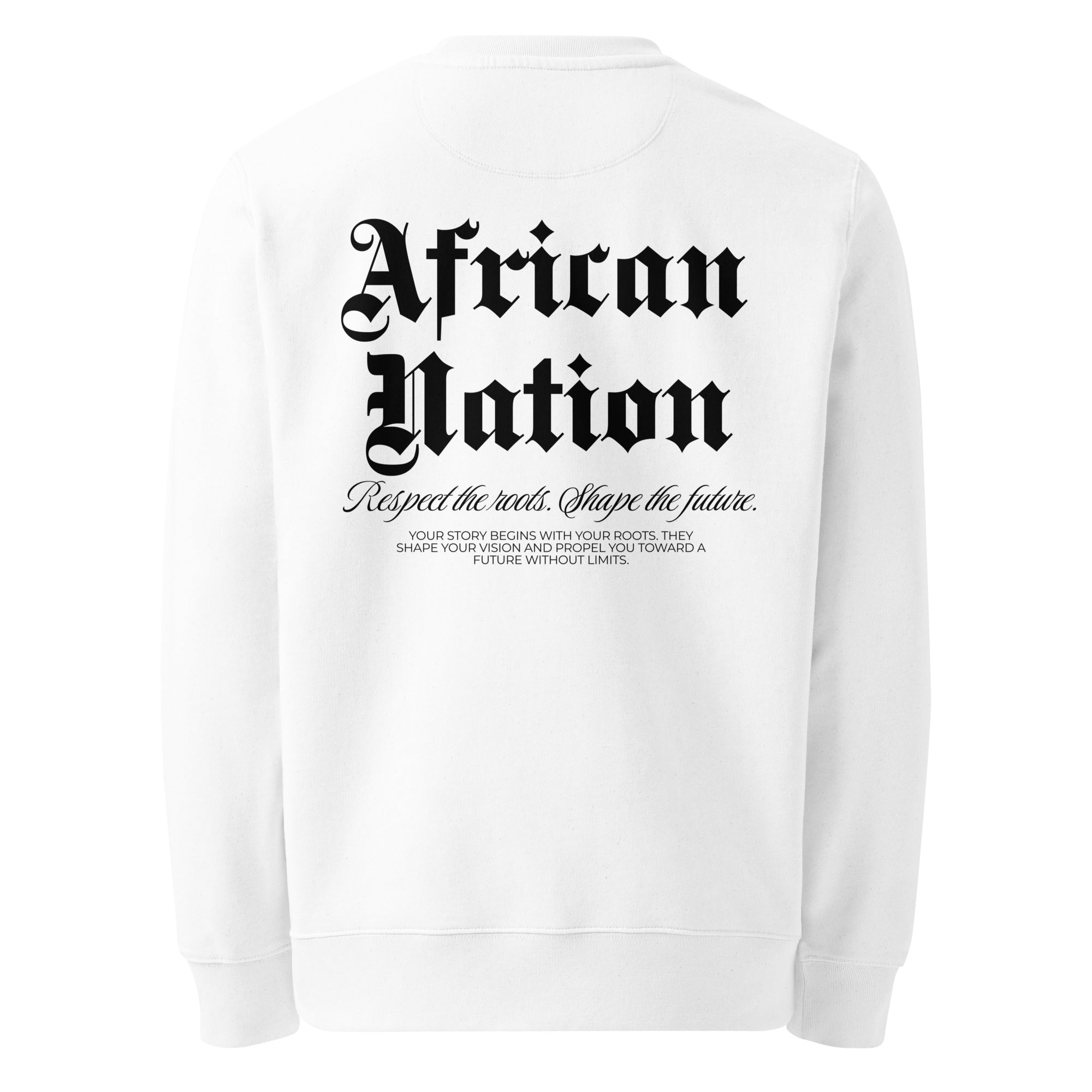 Sweatshirt unisexe - AFRICAN NATION - BLACK LEGACY STREETWEAR