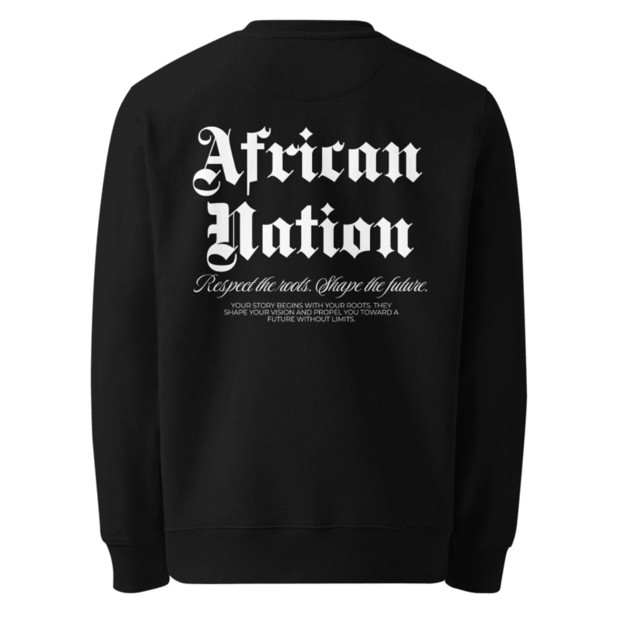 Sweatshirt unisexe - AFRICAN NATION - BLACK LEGACY STREETWEAR