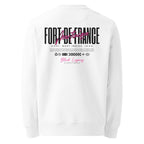 Sweatshirt unisexe - FORT DE FRANCE FLUO - BLACK LEGACY STREETWEAR