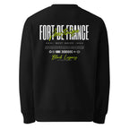 Sweatshirt unisexe - FORT DE FRANCE FLUO - BLACK LEGACY STREETWEAR
