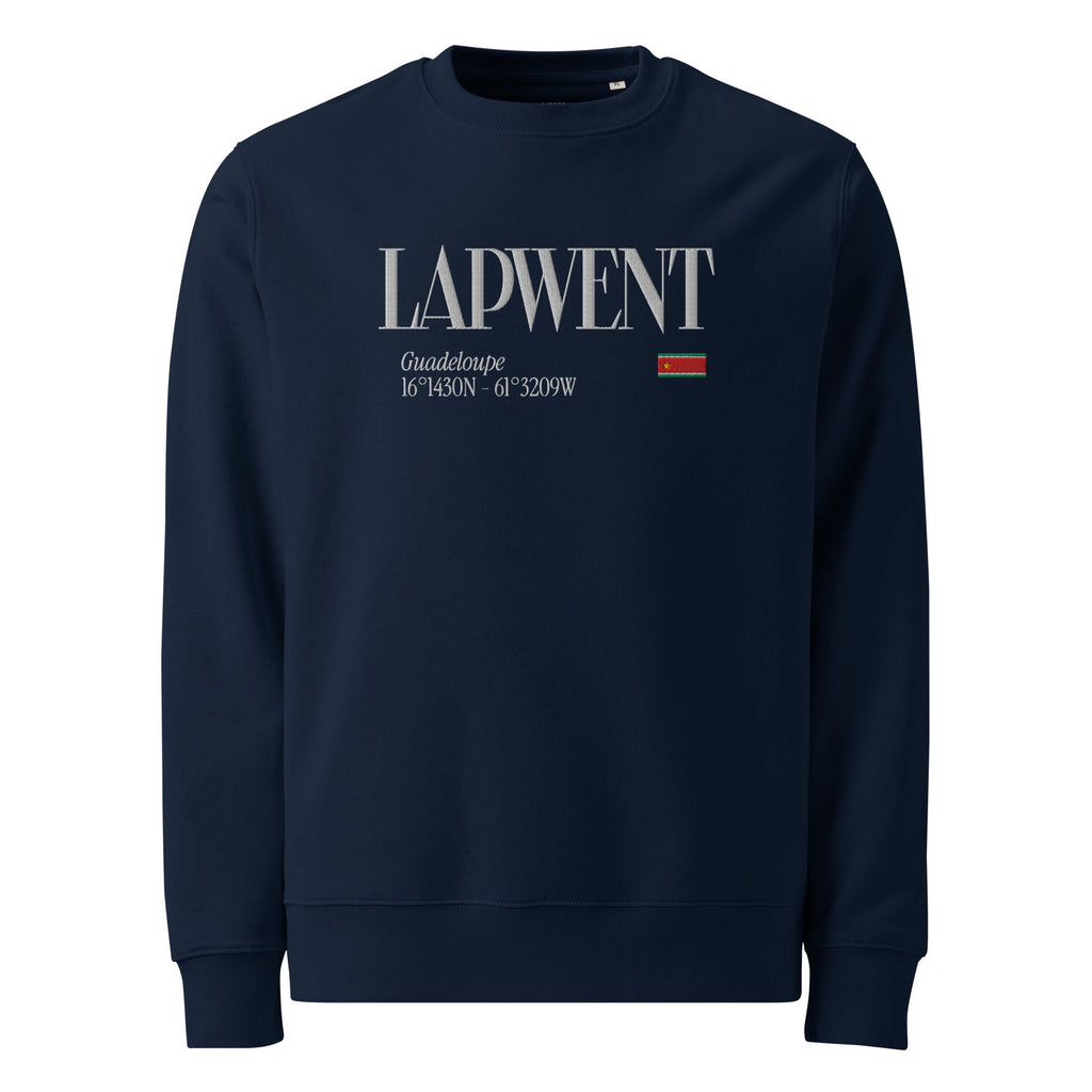 Sweatshirt unisexe - LAPWENT BRODÉ - BLACK LEGACY STREETWEAR