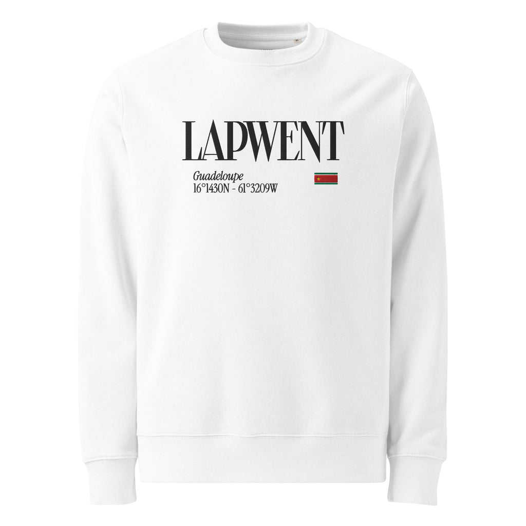 Sweatshirt unisexe - LAPWENT BRODÉ - BLACK LEGACY STREETWEAR