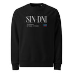 SWEATSHIRT UNISEXE - SIN - DNI BRODÉ - BLACK LEGACY STREETWEAR