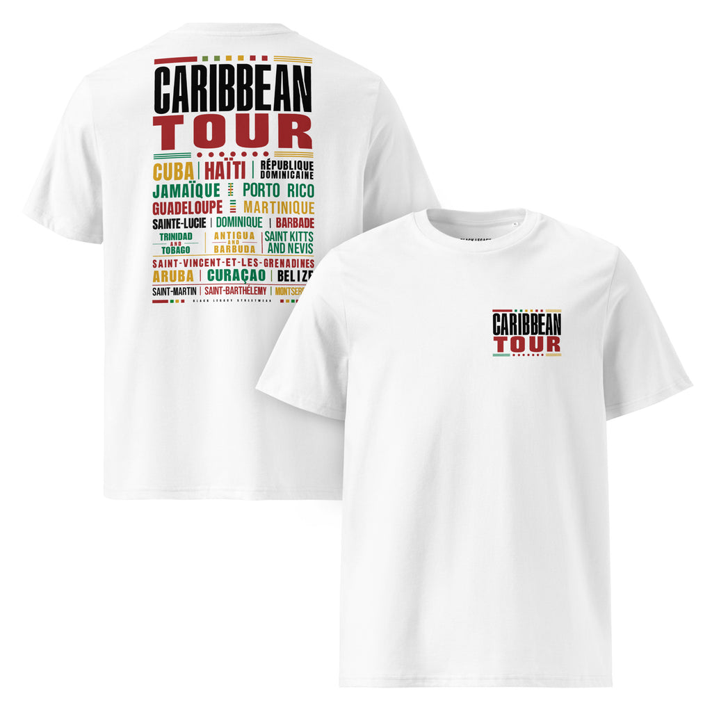 T-shirt unisexe - CARIBBEAN TOUR - BLACK LEGACY STREETWEAR