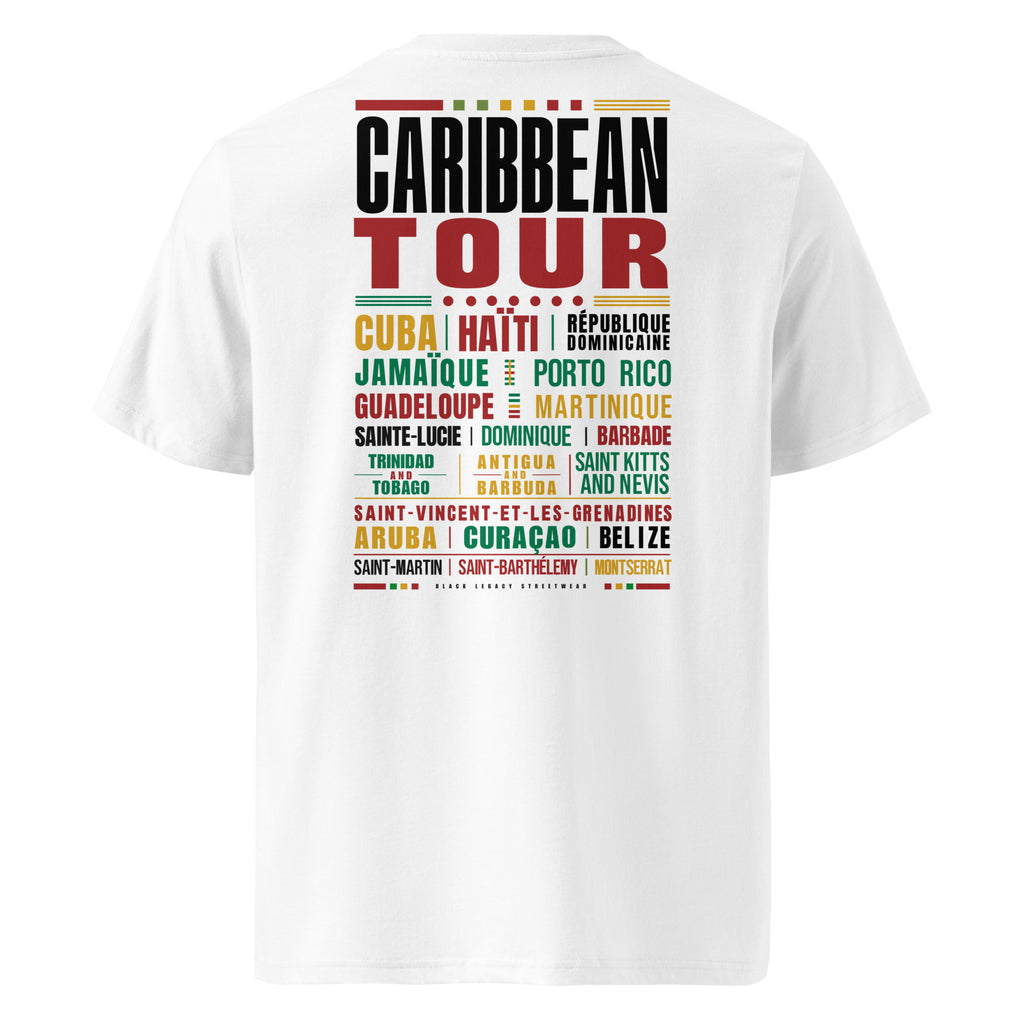 T-shirt unisexe - CARIBBEAN TOUR - BLACK LEGACY STREETWEAR