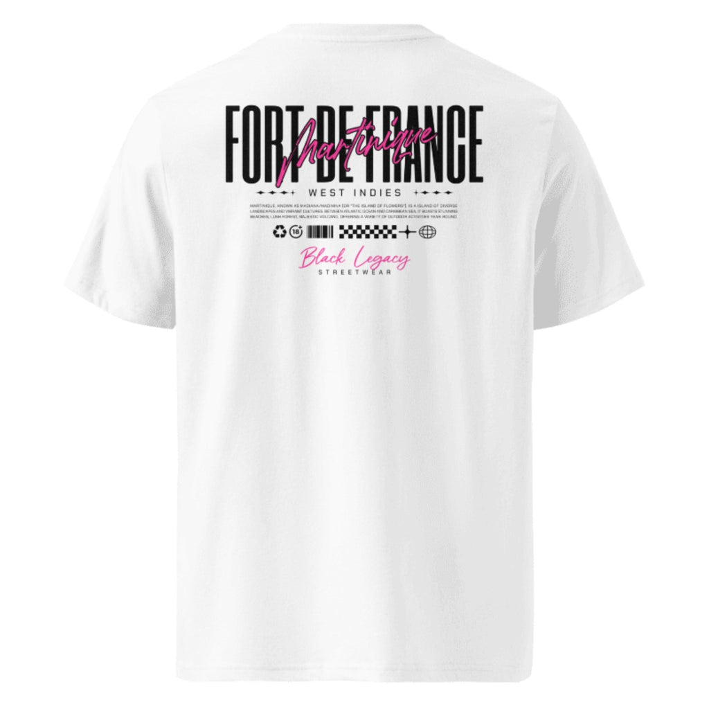 T-shirt unisexe - FORT DE FRANCE FLUO - BLACK LEGACY STREETWEAR