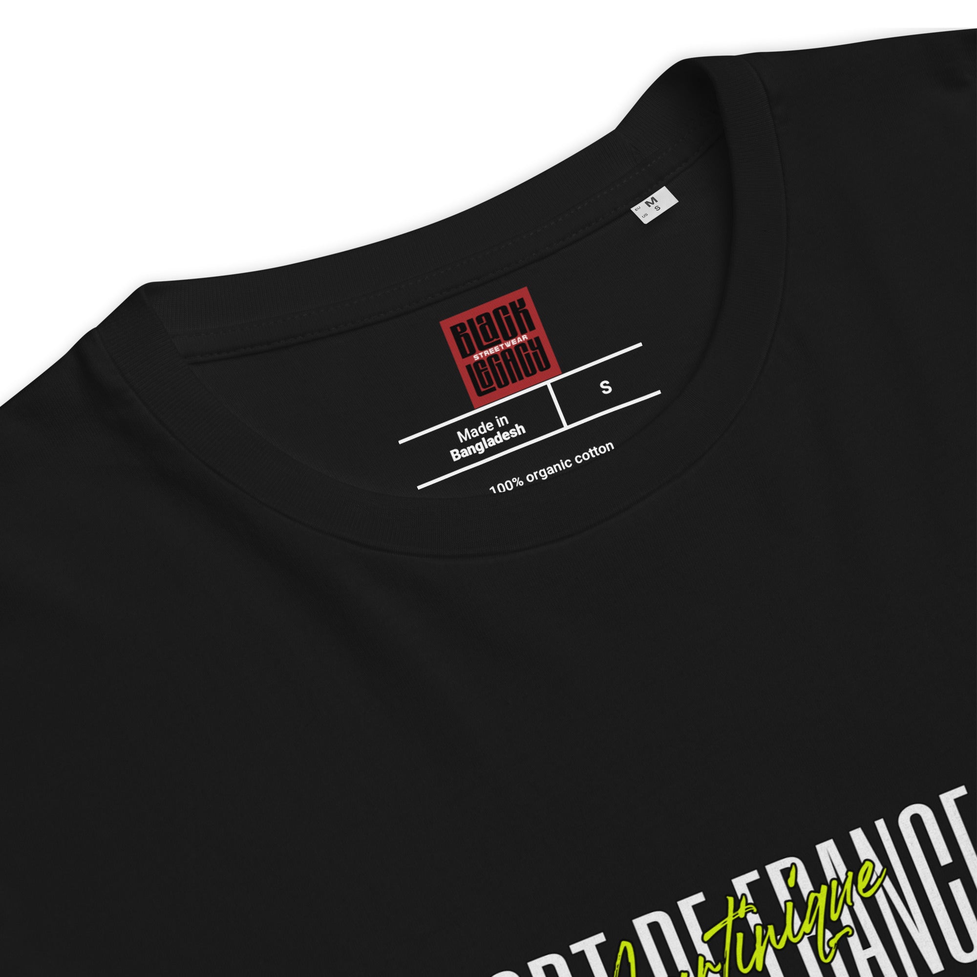 T-shirt unisexe - FORT DE FRANCE FLUO - BLACK LEGACY STREETWEAR