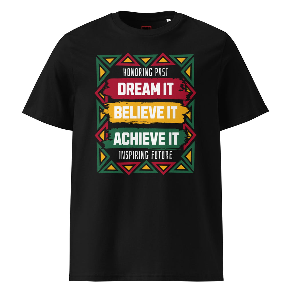 T-shirt unisexe - HONORING PAST - INSPIRING FUTURE - BLACK LEGACY STREETWEAR