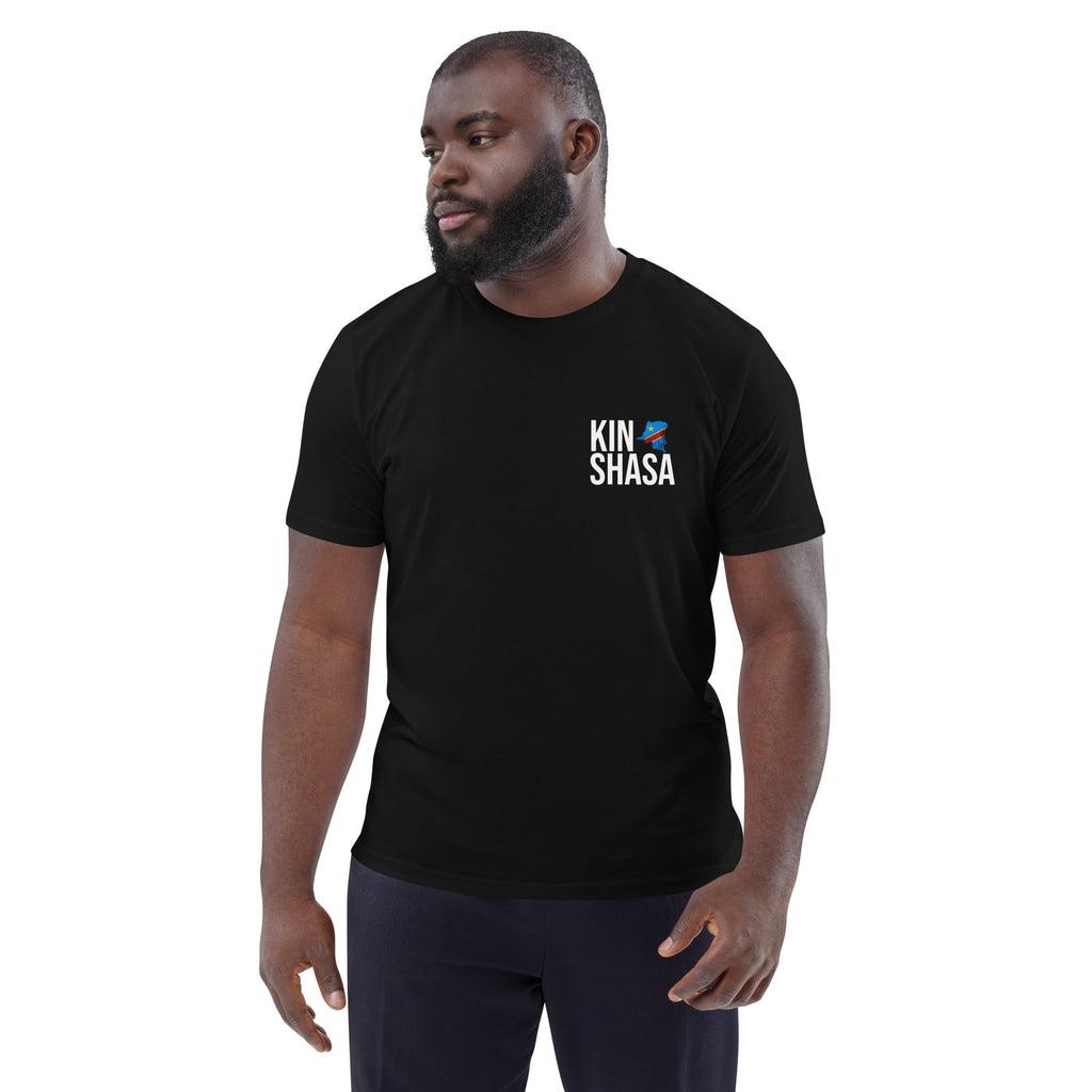 T-shirt unisexe - KINSHASA STAY AUTHENTIC BLACK LEGACY STREETWEAR