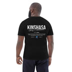 T-shirt unisexe - KINSHASA STAY AUTHENTIC BLACK LEGACY STREETWEAR