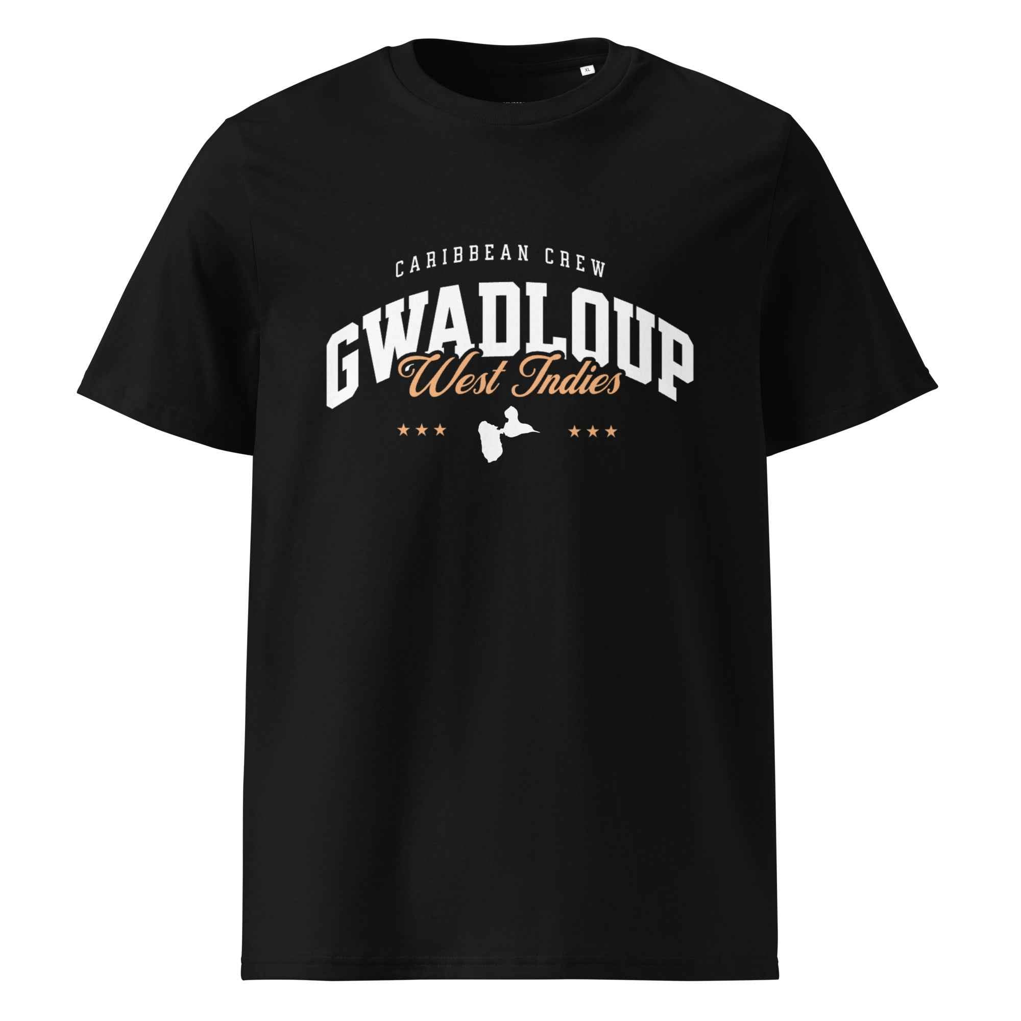 T-SHIRT UNISEXE - GWADLOUP WEST INDIES - BLACK LEGACY STREETWEAR