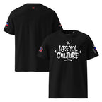 T-shirt unisexe - KREYOL CULTURE - DRAPEAU HAITI CARTE MADRAS - BLACK LEGACY STREETWEAR