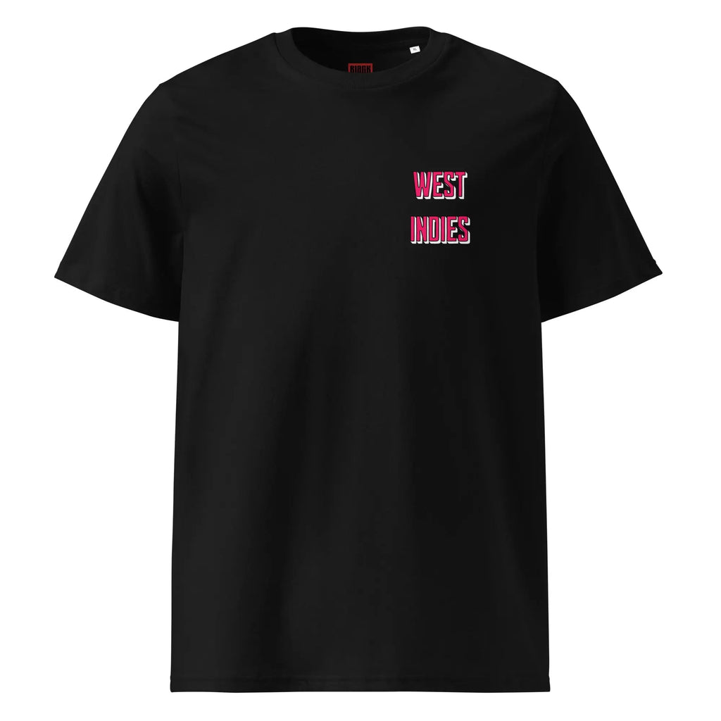 T-SHIRT UNISEXE - WEST INDIES - BLACK LEGACY STREETWEAR