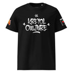 T-SHIRT UNISEXE NOIR - KREYOL CULTURE - DRAPEAU MARTINIQUE CARTE MADRAS - BLACK LEGACY STREETWEAR